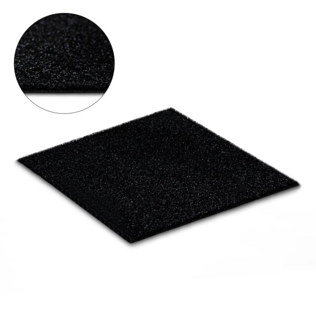 RugsX Artificial Grass Spring Rug in Black - Size: 200 cm x 350 cm - image 1