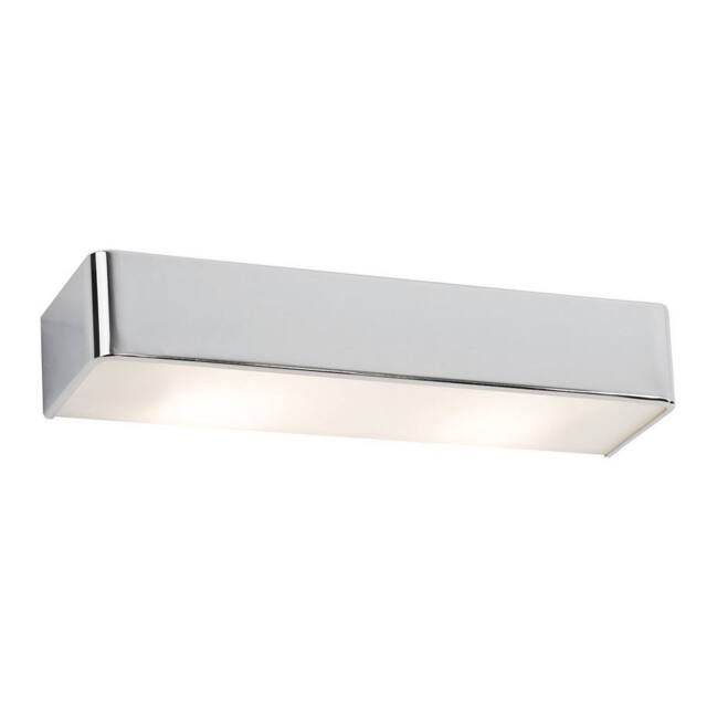 Netlighting Rodan 20cm Flush Wall Lamp Chrome in Grey - image 1