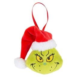 VFM e-Store Grinch Christmas Tree Decoration Festive Gift 10cm x 8cm Green X 1 - Size: 10 cm x 8 cm - thumbnail 1