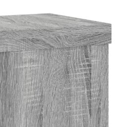 Berkfield Home Plant Stands 2 pcs Grey Sonoma 15x15x20 cm Engineered Wood - Size: 15 x 15 x 20 cm - thumbnail 8