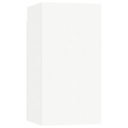 Berkfield Home 6 Piece TV Cabinet Set White Engineered Wood - thumbnail 4