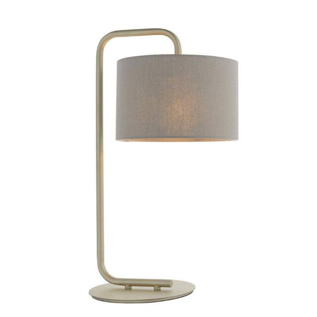Netlighting 'CARRARA' Non Dimmable Stylish Contemporary Indoor Desk Table Lamp in Grey - image 1