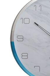 Orsina Elko Veined Wall Clock in Blue - thumbnail 3