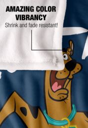 Warner Brothers Scooby Doo Officially Licensed Silky Touch Super Soft Throw Blanket 152 x 127 cm in White - thumbnail 4