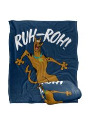 Warner Brothers Scooby Doo Officially Licensed Silky Touch Super Soft Throw Blanket 152 x 127 cm in White - thumbnail 2