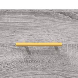 Berkfield Home Coffee Table Grey Sonoma 50x50x40 cm Engineered Wood - Size: 50 x 50 x 40 cm - thumbnail 9