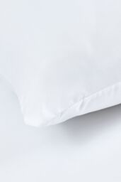 Catherine Lansfield 'Touch Of Down' Hollowfibre Fill Pillow Pairs in White - thumbnail 3