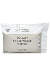 Catherine Lansfield 'Touch Of Down' Hollowfibre Fill Pillow Pairs in White - thumbnail 5