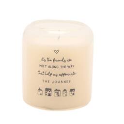 Moments Friends Make The Journey Candle Small in Cream - thumbnail 2