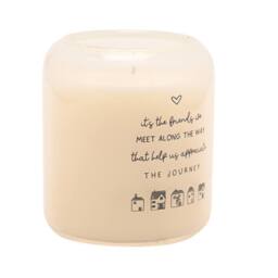 Moments Friends Make The Journey Candle Small in Cream - thumbnail 3