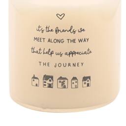 Moments Friends Make The Journey Candle Small in Cream - thumbnail 4