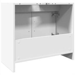 Berkfield Home Sink Cabinet White 63x29x55 cm Engineered Wood - Size: 63 x 29 x 55 cm - thumbnail 7