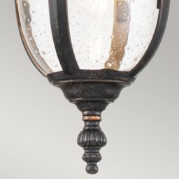 Netlighting Cleveland Outdoor Pendant Ceiling Light Weathered Bronze IP44 in Brown - thumbnail 2