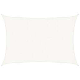 Berkfield Home Sunshade Sail 160 g/m ² White 2.5x4 m HDPE - thumbnail 2