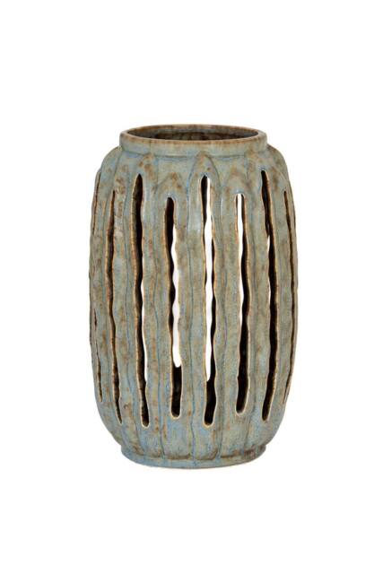 KDMD Capella Tall Lantern Candle Holder for Elegant Interior Decor in Blue - image 1