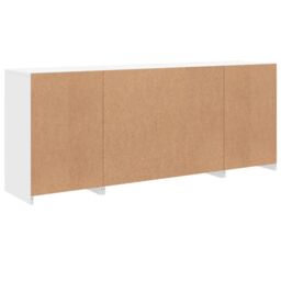 Berkfield Home Sideboard with LED Lights White 163x37x67 cm - Size: 163 x 37 x 67 cm - thumbnail 8