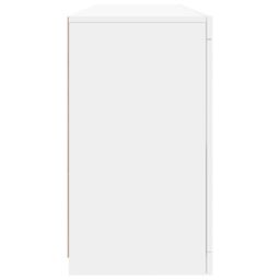 Berkfield Home Sideboard with LED Lights White 163x37x67 cm - Size: 163 x 37 x 67 cm - thumbnail 7