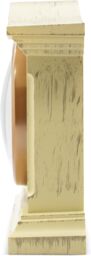 Acctim Falkenburg Mantel Clock Quartz Mechanism Distressed Finish in Off-White - thumbnail 5
