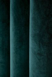 Helena Springfield 'Escala' Woven Lined Curtains in Teal - Size: 167 cm width x 183 cm drop - thumbnail 2