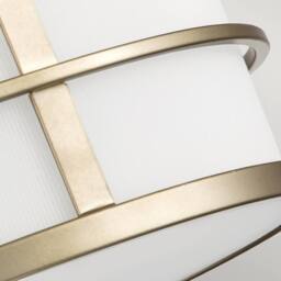 Netlighting Fusion 3 Light Cylindrical Ceiling Light Painted Natural Brass in Gold - thumbnail 5
