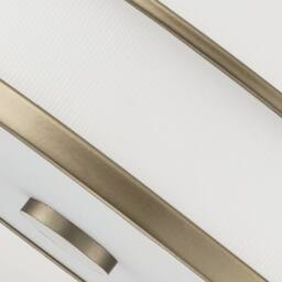 Netlighting Fusion 3 Light Cylindrical Ceiling Light Painted Natural Brass in Gold - thumbnail 3
