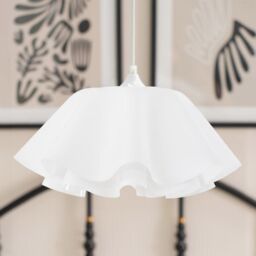 ValueLights Kumo White Acrylic Ceiling Light Fitting - Size: 16 inches - thumbnail 2