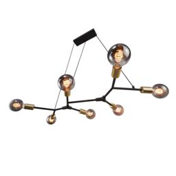 Nordlux Vintage Indoor Pendant Light Black Metal E27 30, 000hrs - Mains Powered, IP20 - thumbnail 1