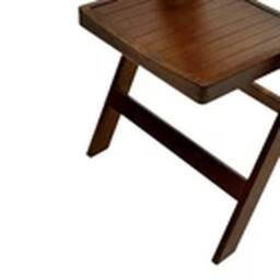 EONLION 1pcs Wooden Folding Chair, Garden Chairs, Bedroom Chair in Brown - thumbnail 3
