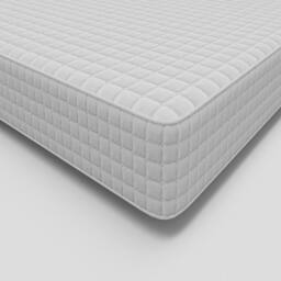 Sloomy Essentials White Cube Bonnell Hybrid Quilted Spring Mattress 15cm - Size: Small Single - thumbnail 9
