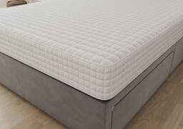 Sloomy Essentials White Cube Bonnell Hybrid Quilted Spring Mattress 15cm - Size: Small Single - thumbnail 8