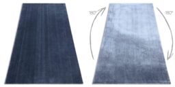 RugsX Washing Craft Rug in Blue - Size: 140 cm x 200 cm - thumbnail 3