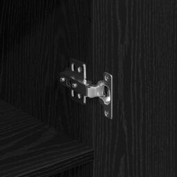 Berkfield Home Highboard Black Oak 69.5x34x180 cm Engineered Wood - thumbnail 8