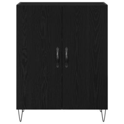 Berkfield Home Highboard Black Oak 69.5x34x180 cm Engineered Wood - thumbnail 5