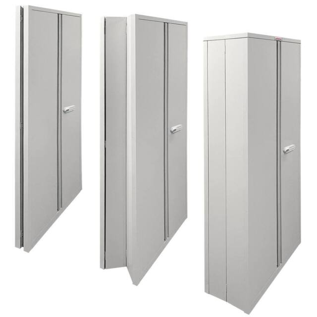 Phoenix Safe Company Stationery Cupboard in Grey with Electronic Lock, SCF1891GGE - Size: 180 cm x 100 cm - image 1