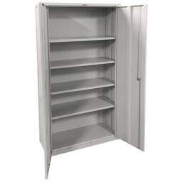 Phoenix Safe Company Stationery Cupboard in Grey with Electronic Lock, SCF1891GGE - Size: 180 cm x 100 cm - thumbnail 5