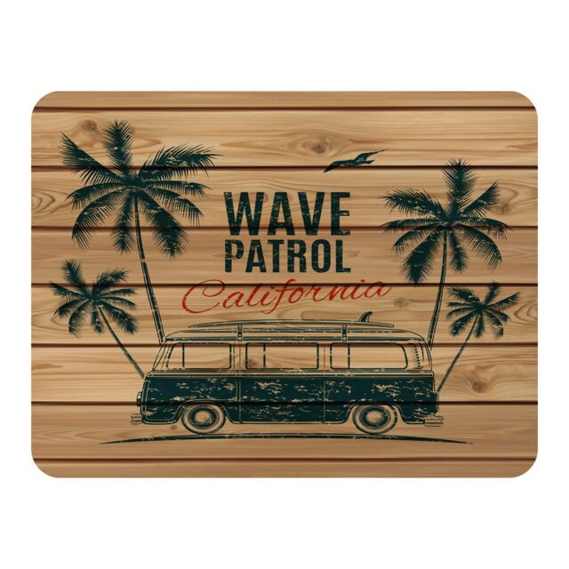 Benjamin Tate Design California Wave Patrol Blanket in Natural - Size: 120 cm x 150 cm - image 1