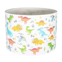 Happy Homewares Modern & Colourful Childrens Fabric Lamp Shade - thumbnail 2
