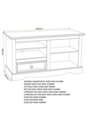 Seconique Corona Entertainment Unit in Natural - thumbnail 6
