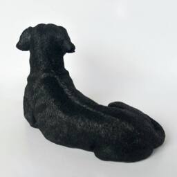 Animal Crackers Realistic Laying Black Labrador Dog Figurine, 16cm, Gift Boxed - thumbnail 6