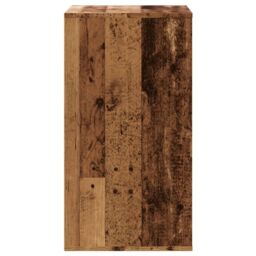 Berkfield Home Corner Chest of Drawers Old Wood 60x41x76 cm Engineered Wood in Brown - Size: 60 x 41 x 76 cm - thumbnail 6