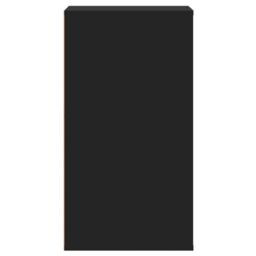 Berkfield Home Corner Chest of Drawers Black 40x41x76 cm Engineered Wood - Size: 40 x 41 x 76 cm - thumbnail 6