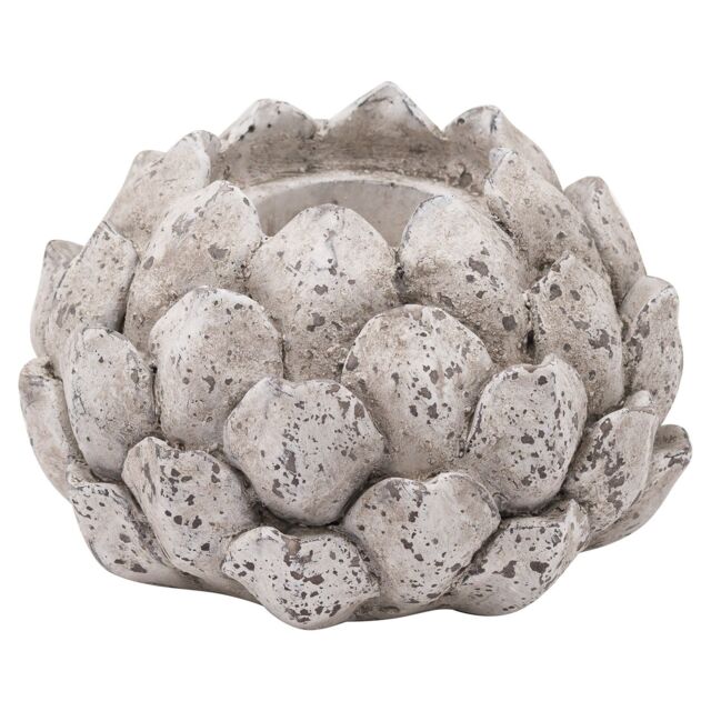 Love Lace Stone Effect Acorn Tea Light Holder - image 1