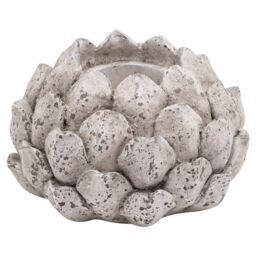 Love Lace Stone Effect Acorn Tea Light Holder - thumbnail 2