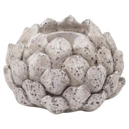 Love Lace Stone Effect Acorn Tea Light Holder - thumbnail 1