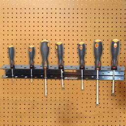 SPETLEK Screwdriver Organizer Wall Mount Screwdriver Storage in Black - Size: 1000mm x 400mm - thumbnail 4