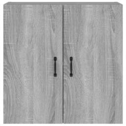 Berkfield Home Wall Cabinet Grey Sonoma 60x31x60 cm Engineered Wood - Size: 60 x 31 x 60 cm - thumbnail 3