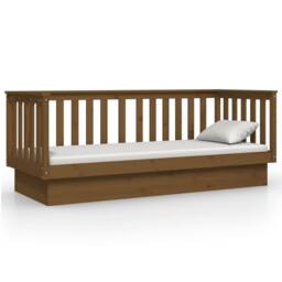 Berkfield Home Day Bed Honey Brown 75x190 cm Solid Wood Pine - thumbnail 5