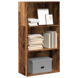 Berkfield Home Bookcase Old Wood 60x30x114 cm Engineered Wood in Brown - Size: 60 x 30 x 114 cm - thumbnail 1