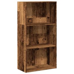 Berkfield Home Bookcase Old Wood 60x30x114 cm Engineered Wood in Brown - Size: 60 x 30 x 114 cm - thumbnail 2