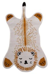 Orsina Kids Lion Rug in Gold - Size: 100 cm diameter - thumbnail 2